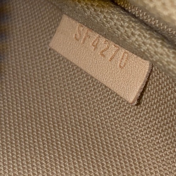 mini Pochette damier azur Discontinued made France brand new full set - Picture 8 of 12